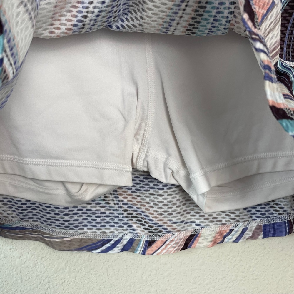 Sofibella Athletic Skort Womens L Multicolor Abst… - image 4